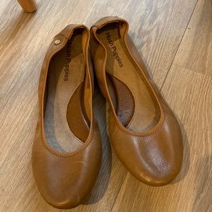 Hush Puppies Brown Ballet Flats